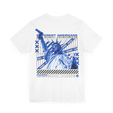Load image into Gallery viewer, Lady Liberty Blue On White