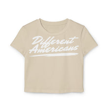 Load image into Gallery viewer, Cursive D.A. Women’s Baby Tee