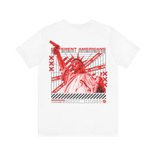 Load image into Gallery viewer, Lady Liberty Red On White