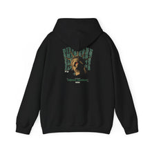 Load image into Gallery viewer, Green Liberty On Black Hoodie