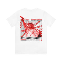 Load image into Gallery viewer, Lady Liberty Red On White
