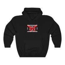 Load image into Gallery viewer, Lady Liberty Red On Black Hoodie
