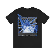 Load image into Gallery viewer, Lady Liberty Blue On Black
