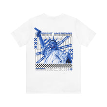 Load image into Gallery viewer, Lady Liberty Blue On White
